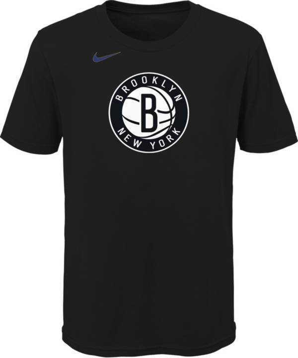 Nike Youth 2020-21 City Edition Brooklyn Nets Logo T-Shirt
