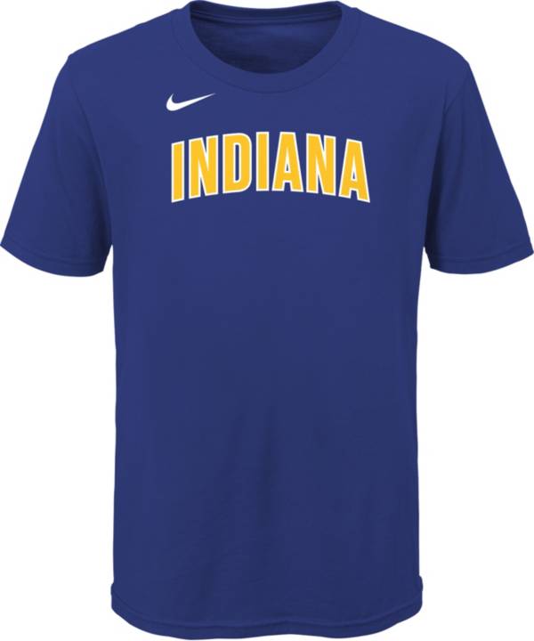 Nike Youth 2020-21 City Edition Indiana Pacers Logo T-Shirt