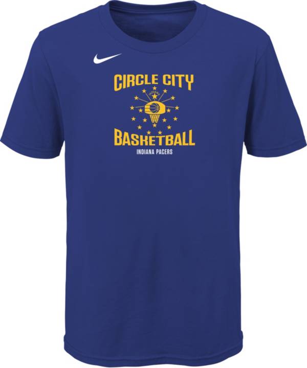 Nike Youth 2020-21 City Edition Indiana Pacers Story T-Shirt