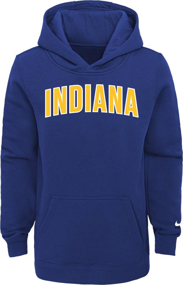 Nike Youth 2020-21 City Edition Indiana Pacers Logo Pullover Hoodie