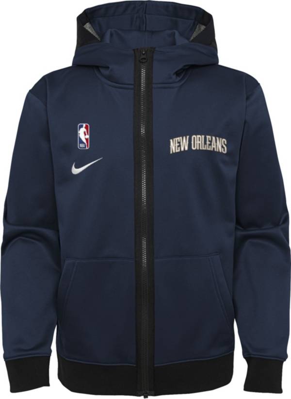 Nike Youth New Orleans Pelicans Blue Spotlight Full-Zip Hoodie product image