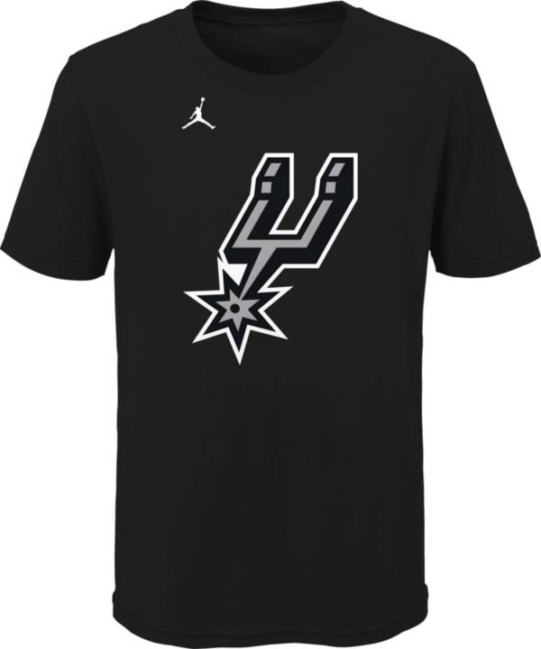 Jordan Youth San Antonio Spurs Black Statement T-Shirt