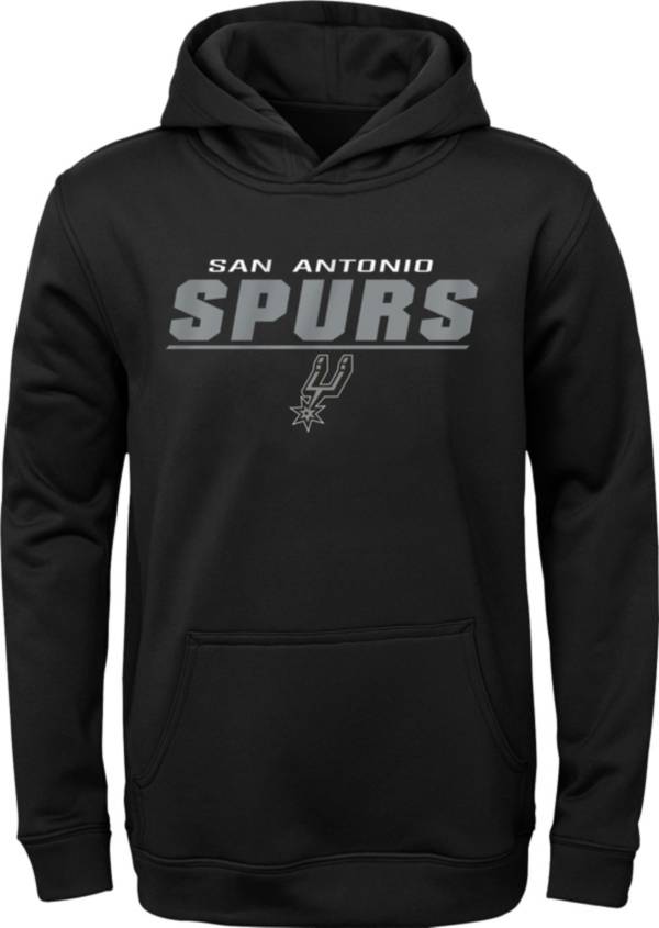 Gen2 Youth San Antonio Spurs Black Static Pullover Hoodie