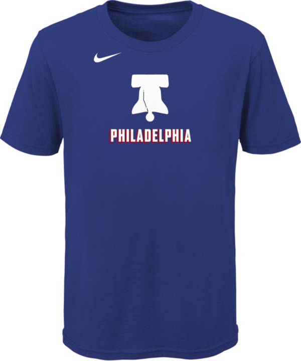Nike Youth 2020-21 City Edition Philadelphia 76ers Logo T-Shirt product image