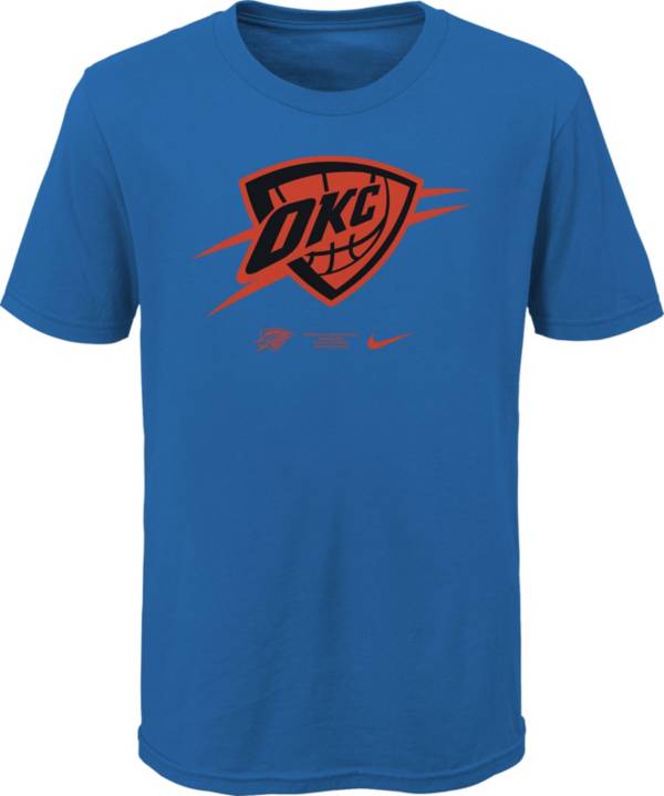 Nike Youth Oklahoma City Thunder Blue Logo T-Shirt product image