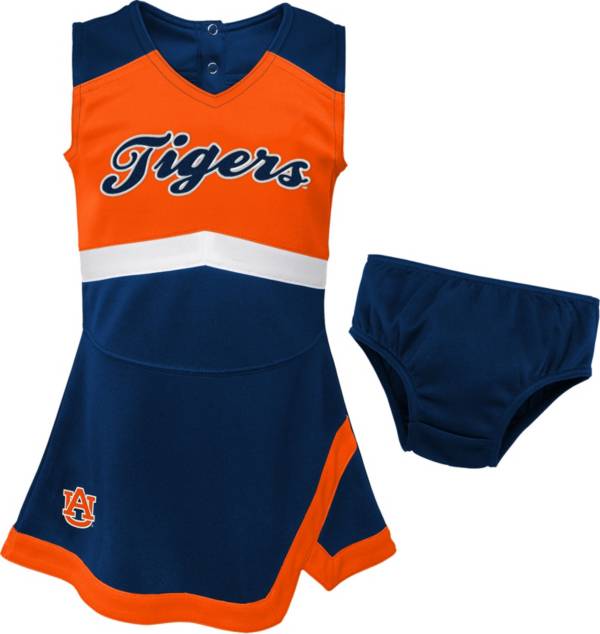 Gen2 Youth Girls' Auburn Tigers Blue Cheer Captain 2-Piece Jumper Dress