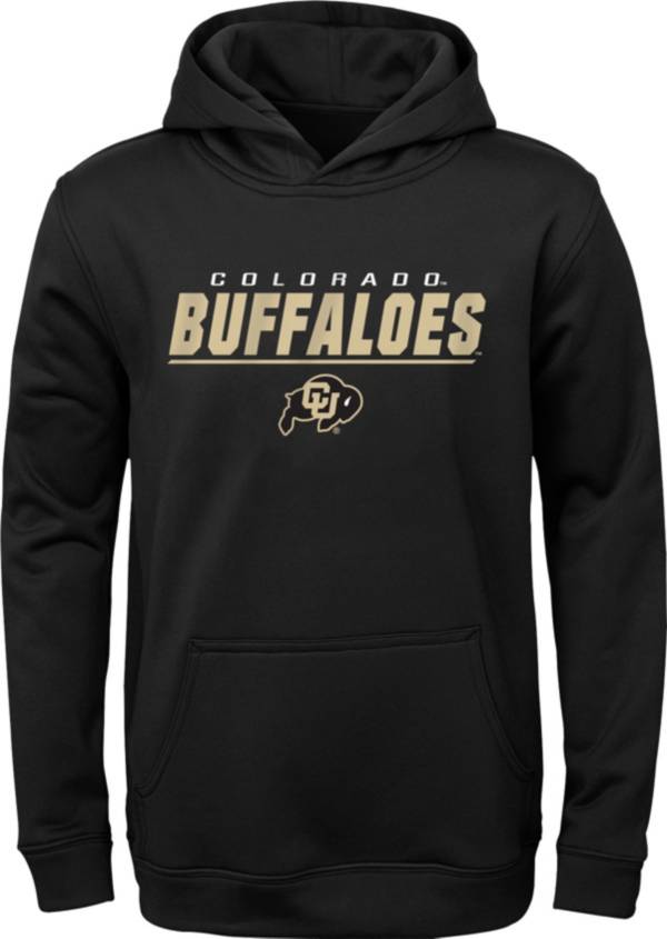 Gen2 Boys' Colorado Buffaloes Pullover Black Hoodie
