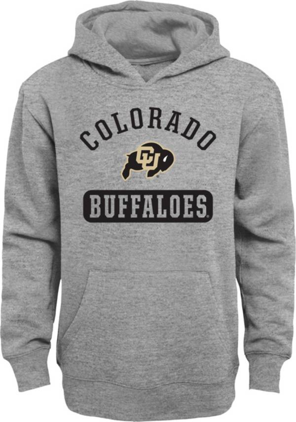 Gen2 Youth Colorado Buffaloes Grey Pullover Hoodie