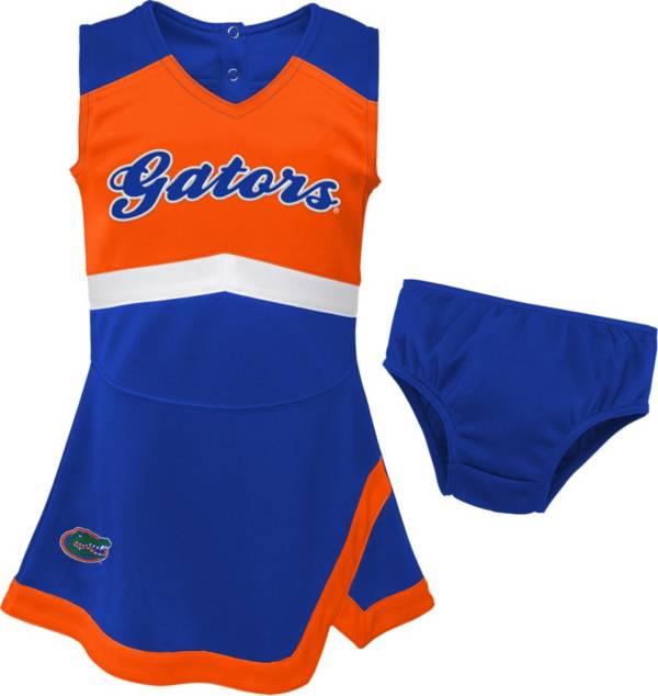 Gen2 Toddler Florida Gators Blue Cheer Captain 2-Piece Jumper Dress