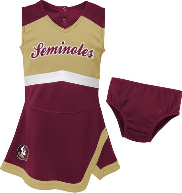 Gen2 Toddler Florida State Seminoles Garnet Cheer Captain 2-Piece Jumper Dress