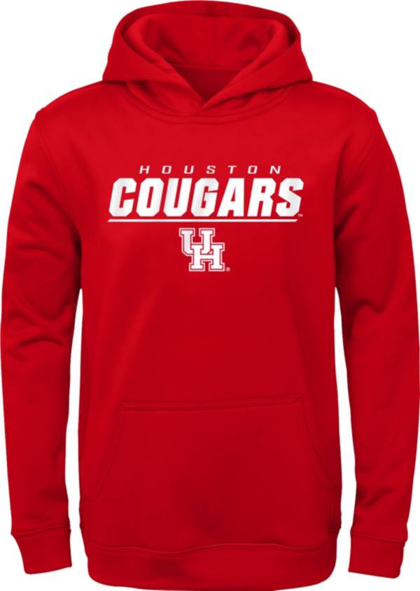 Gen2 Youth Houston Cougars Red Pullover Hoodie