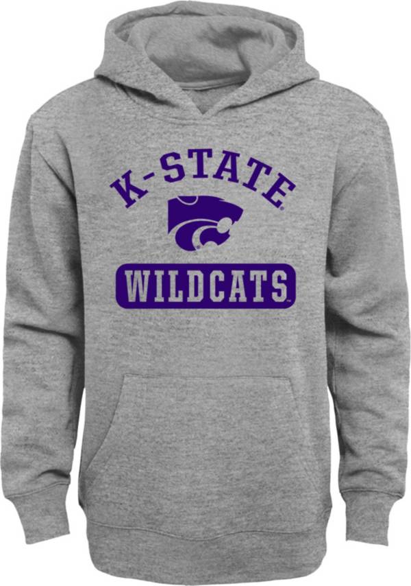 Gen2 Youth Kansas State Wildcats Grey Pullover Hoodie