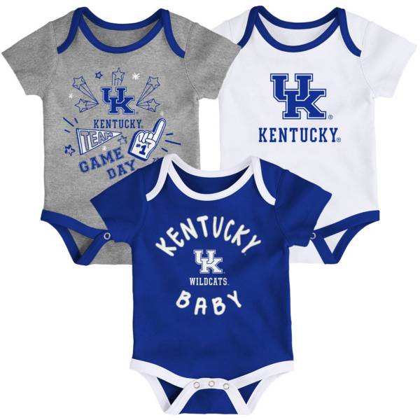 Gen2 Infant Kentucky Wildcats Blue Champ 3-Piece Onesie Set product image