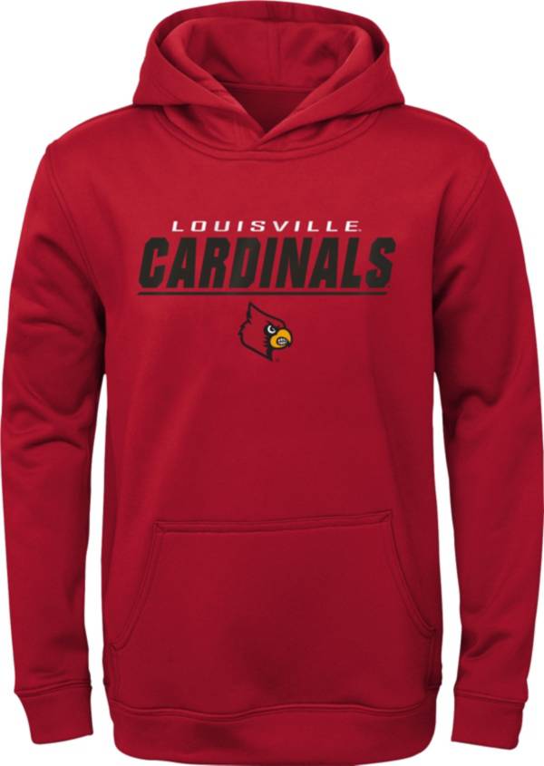 Gen2 Boys' Louisville Cardinals Cardinal Red Pullover Hoodie