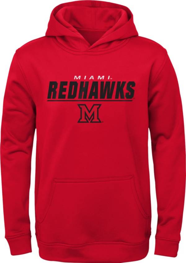 Gen2 Youth Miami RedHawks Red Pullover Hoodie