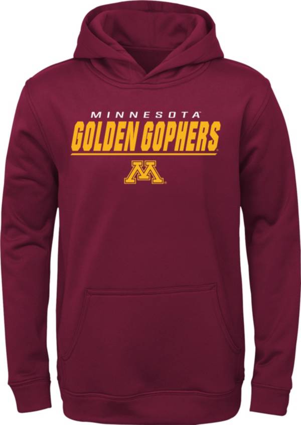 Gen2 Boys' Minnesota Golden Gophers Maroon Pullover Hoodie