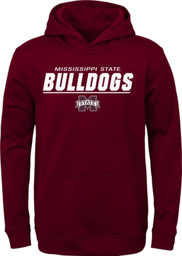 Gen2 Boys' Mississippi State Bulldogs Maroon Pullover Hoodie