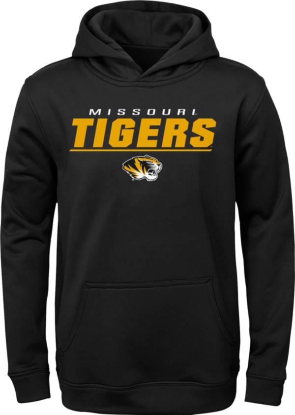 Gen2 Boys' Missouri Tigers Pullover Black Hoodie