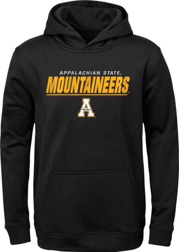 Gen2 Boys' Appalachian State Mountaineers Pullover Black Hoodie