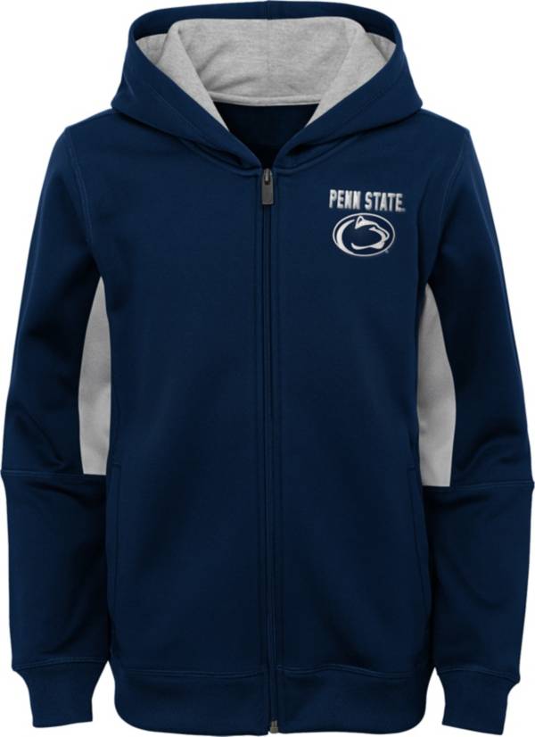 Outerstuff Youth Penn State Nittany Lions Performance Long Sleeve Navy Full-Zip Jacket