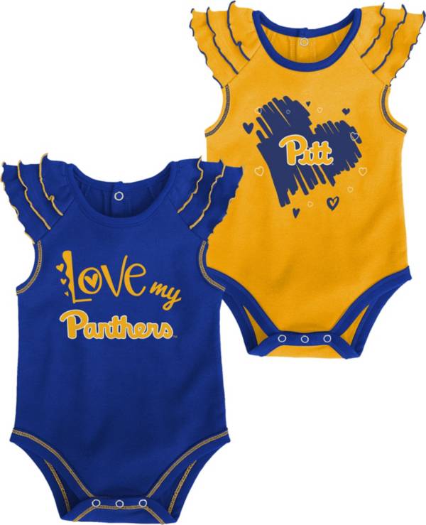 Gen2 Infant Pitt Panthers Blue 2-Piece Onesie Set