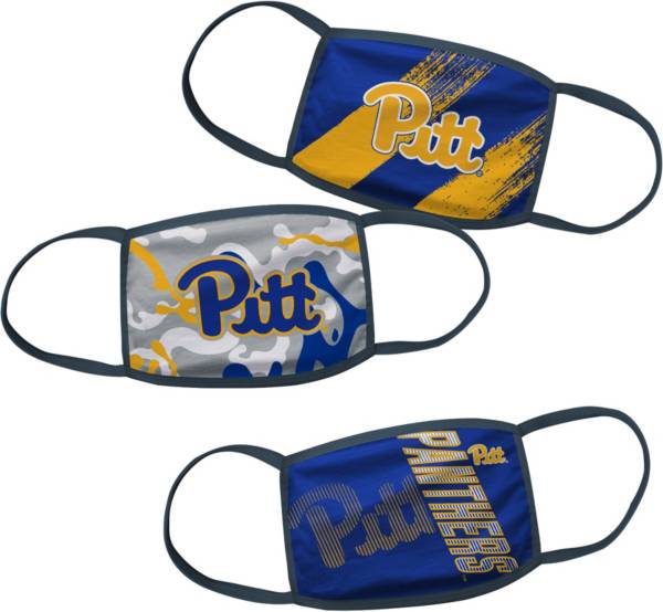 Outerstuff Boys' Pitt Panthers 3-Pack Face Coverings