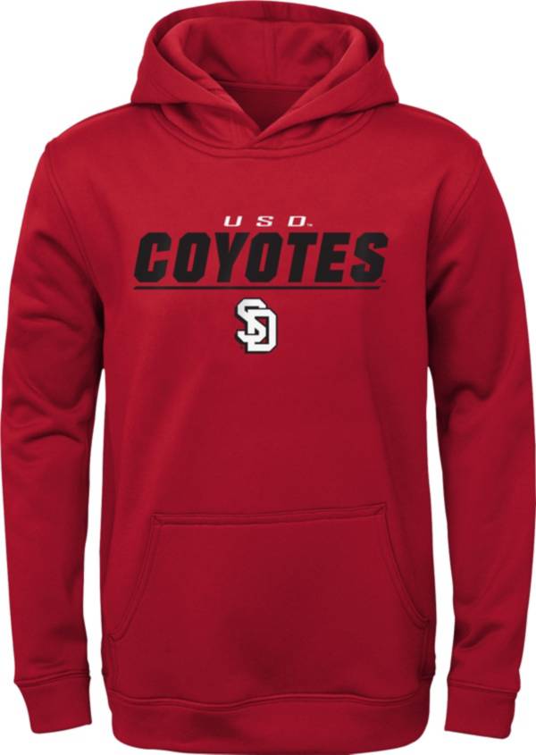 Gen2 Youth South Dakota Coyotes Red Pullover Hoodie