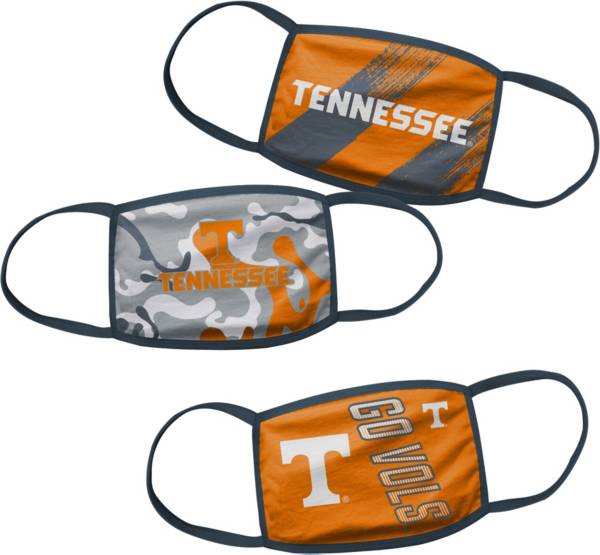 Outerstuff Boys' Tennessee Volunteers 3-Pack Face Coverings