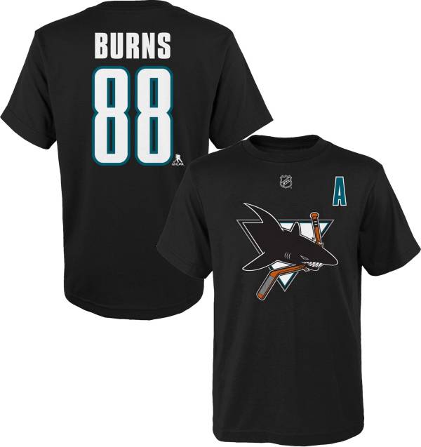 NHL Youth San Jose Sharks Brent Burns #88 Speical Edition Black T-Shirt