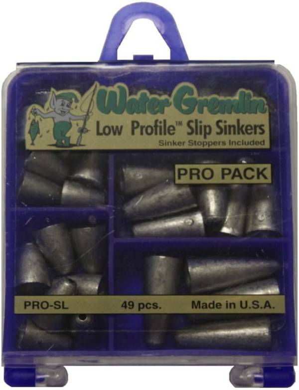 Water Gremlin Low Profile Slip Sinker Pro Pack