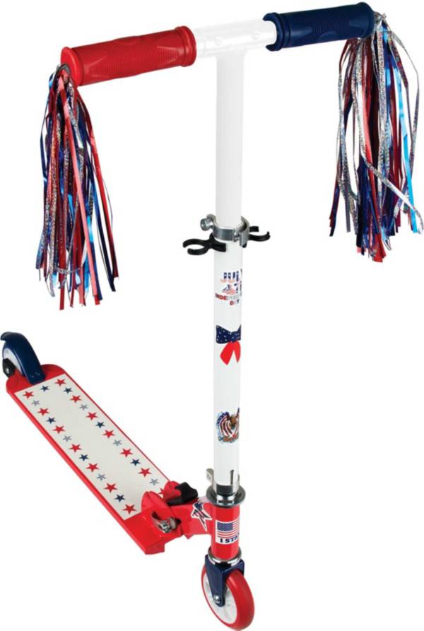 Pulse Performance Products Youth Patriotic 2 Wheel Scooter