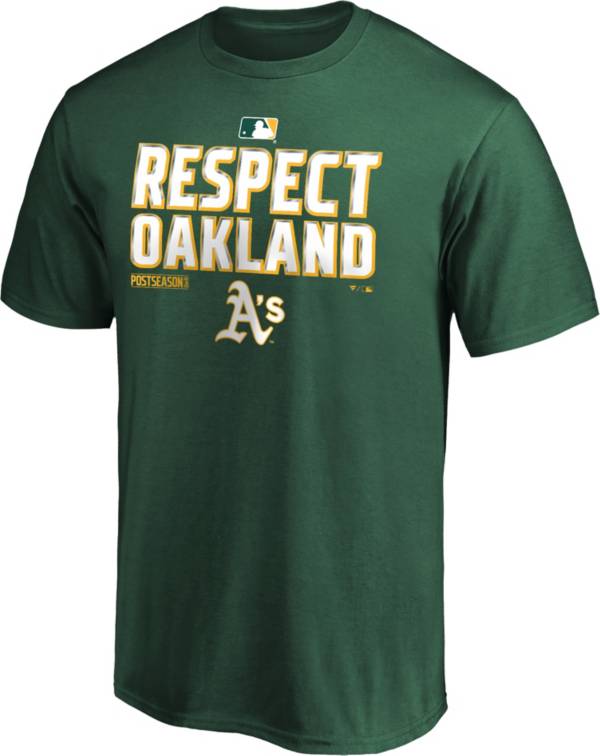 MLB Men's 2020 Division Champions Locker Room Oakland Athletics T-Shirt