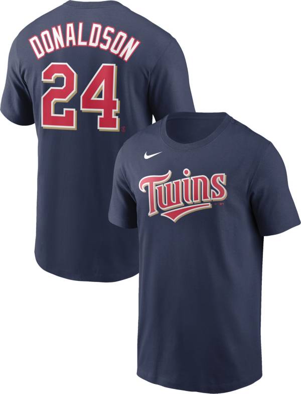 Nike Men's Minnesota Twins Josh Donaldson #24 Navy T-Shirt