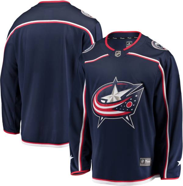 NHL Men's Columbus Blue Jackets Breakaway Home Replica Jersey