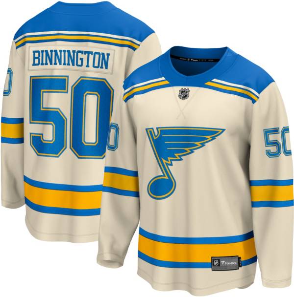 NHL '22 Winter Classic St. Louis Blues Jordan Binnington #50 Replica Jersey