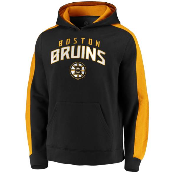 NHL Men's Boston Bruins Gameday Arch Black Pullover Sweatshirt