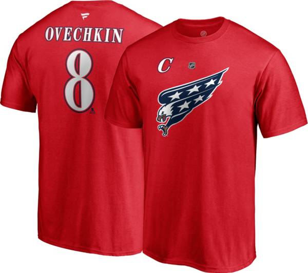 NHL Men's Washington Capitals Alexander Ovechkin #8 Special Edition Red T-Shirt