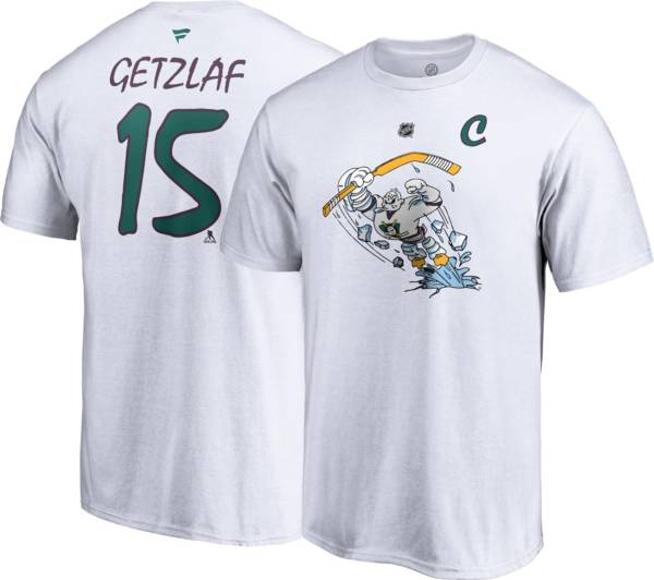 NHL Men's Anaheim Ducks Ryan Getzlaf #15 Special Edition White T-Shirt