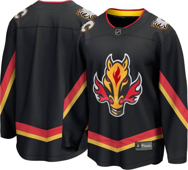 NHL Youth Calgary Flames Special Edition Blank Black Replica Jersey