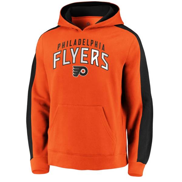 NHL Men's Philadelphia Flyers Gameday Arch Orange Pullover Sweatshirt