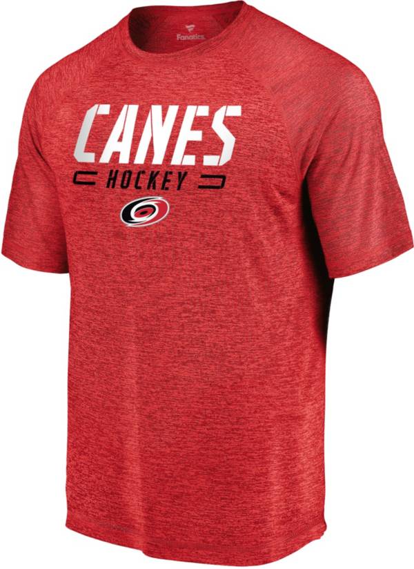 NHL Men's Carolina Hurricanes Hometown Red Heathered T-Shirt