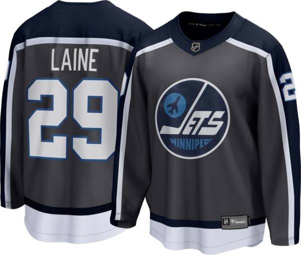 NHL Men's Winnipeg Jets Patrik Laine #29 Special Edition Grey Replica Jersey