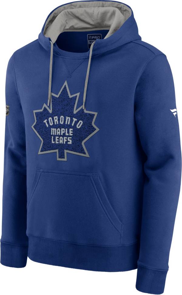 NHL Men's Toronto Maple Leafs Special Edition Logo Blue Pullover Hoodie