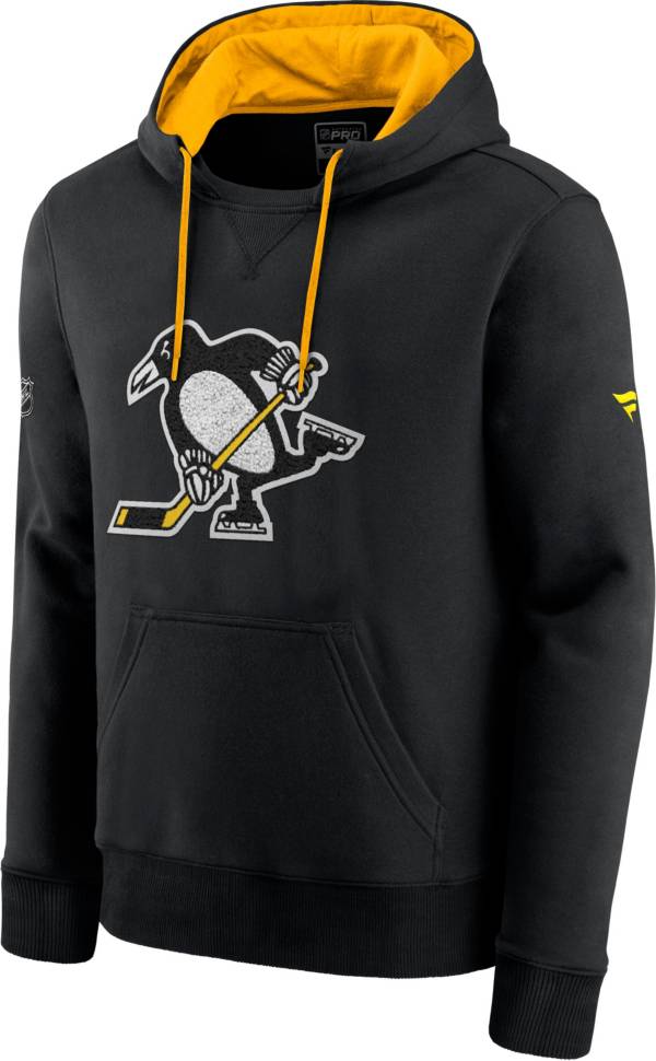 NHL Men's Pittsburgh Penguins Special Edition Logo Black Pullover Hoodie