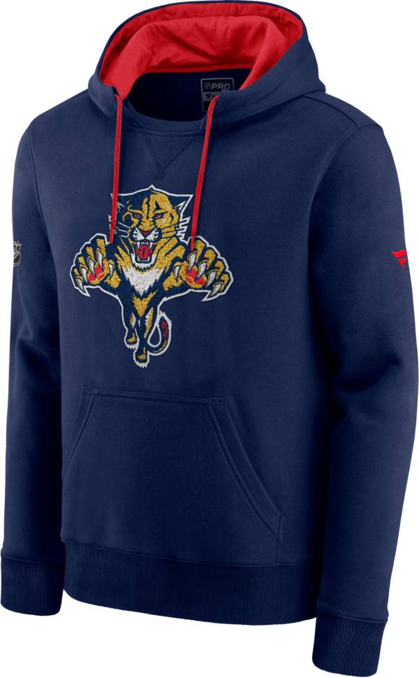 NHL Men's Florida Panthers Special Edition Logo Navy Pullover Hoodie