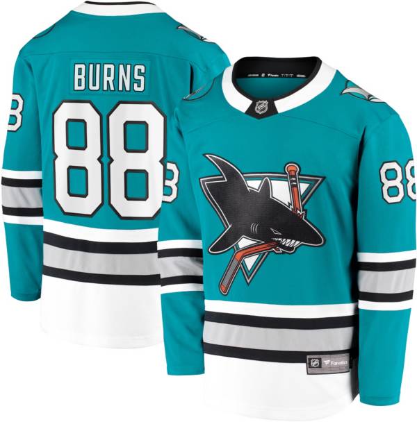 NHL San Jose Sharks Brent Burns #88 Breakaway Alternate Replica Jersey