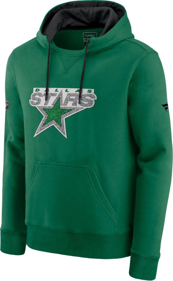 NHL Men's Dallas Stars Special Edition Logo Green Pullover Hoodie