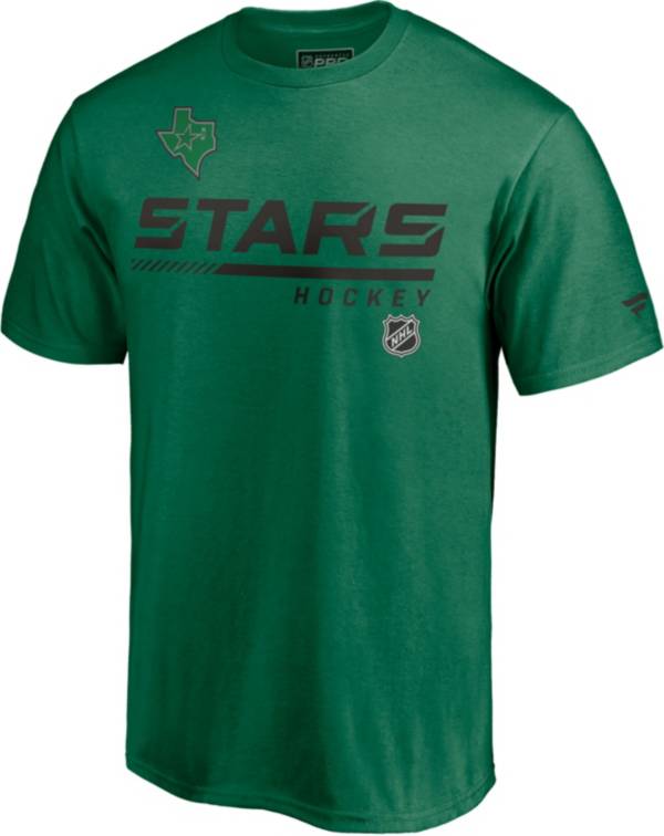 NHL Men's Dallas Stars Special Edition Wordmark Green T-Shirt