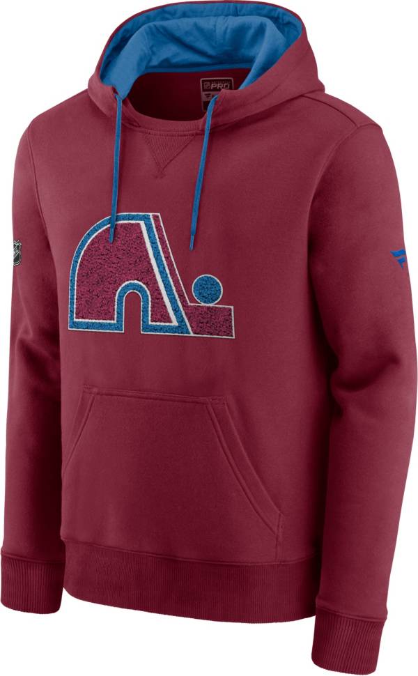 NHL Men's Colorado Avalanche Special Edition Logo Maroon Pullover Hoodie