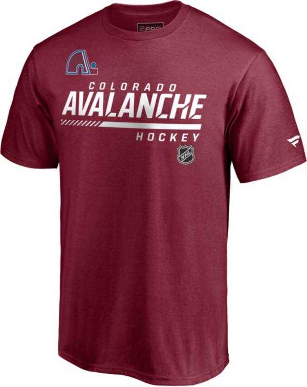 NHL Men's Colorado Avalanche Special Edition Wordmark Red T-Shirt